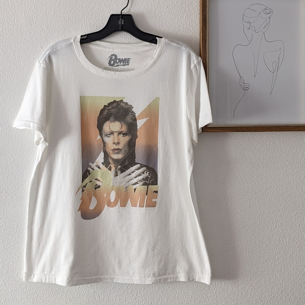 {David Bowie} Brand New Band Tee